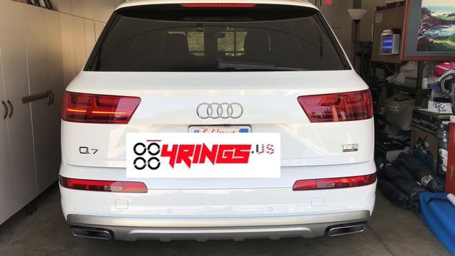Audi Q7 turn signal separation смотреть онлайн