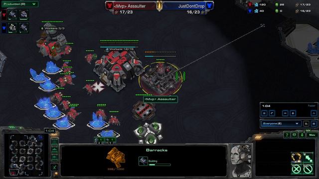 Starcraft 2 | Reaper Madness | Terran vs Terran | Casting Adventures смотреть онлайн