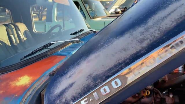 Crashin' the Git Down with a bunch of Classic Ford Trucks. смотреть онлайн