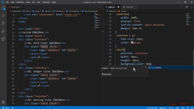html and css | how to create custom checkbox using html and css only | am webtech смотреть онлайн