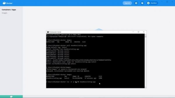 Docker Скачиваем наш Репозиторий с DockerHub урок 12
