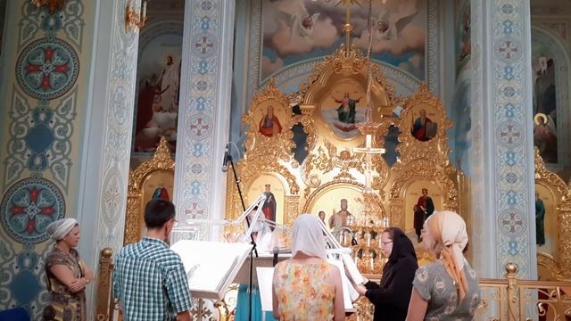 Стихиры воскресные "на Господи воззвах". Регент Екатерина Артюхова. смотреть онлайн