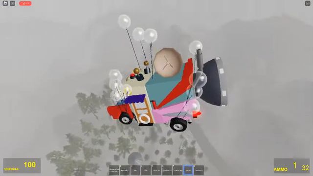 Первое Видео | Цепляем ШАРИКИ на МАШИНУ! | Roblox смотреть онлайн