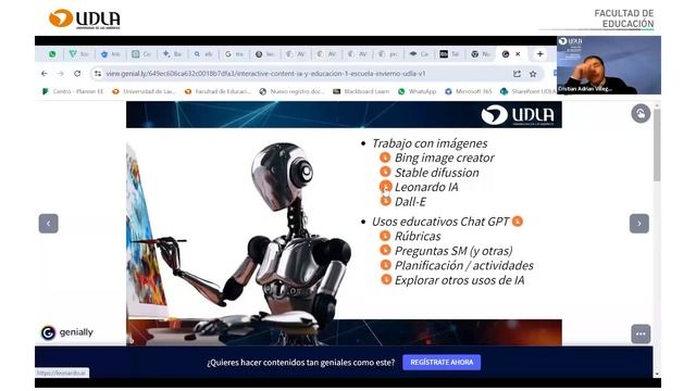Aplicación de la inteligencia artificial a la educación смотреть онлайн
