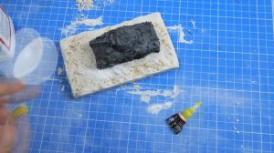Танк под водой. Диорама. Море из эпоксидной смолы. Diorama Tank underwater