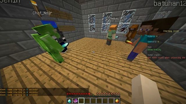 Minecraft Мини-игра HidenSeek #2 [Rose] смотреть онлайн