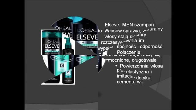 L'OREAL Elseve  MEN Ariginine Resist  Szampon Do  Włosów