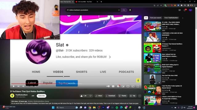 This is why YouTubers Quit Roblox BedWars... смотреть онлайн