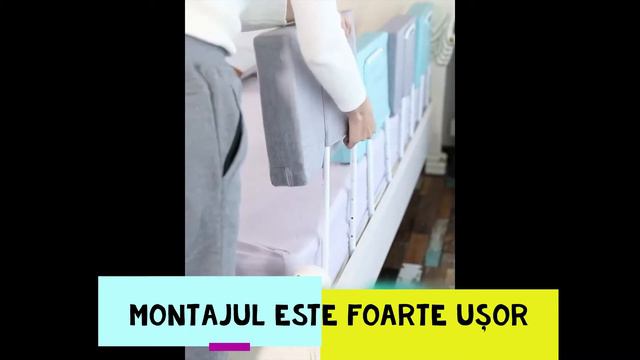 Mini Bumper Pat Copii Empria 🛏️ | Siguranta & Protectie смотреть онлайн