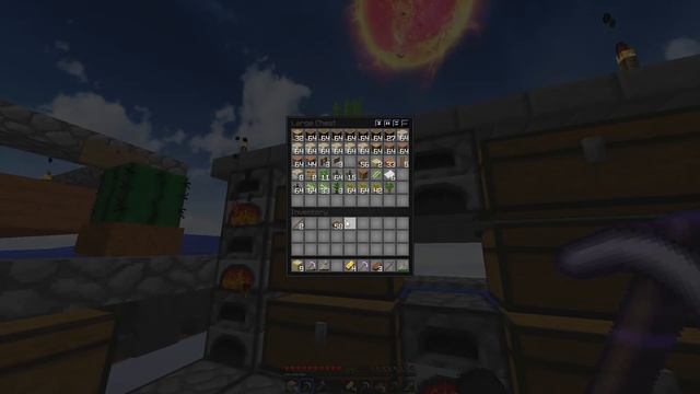 Грибной суп-картошка ? и ачивки | SkyBlock 02