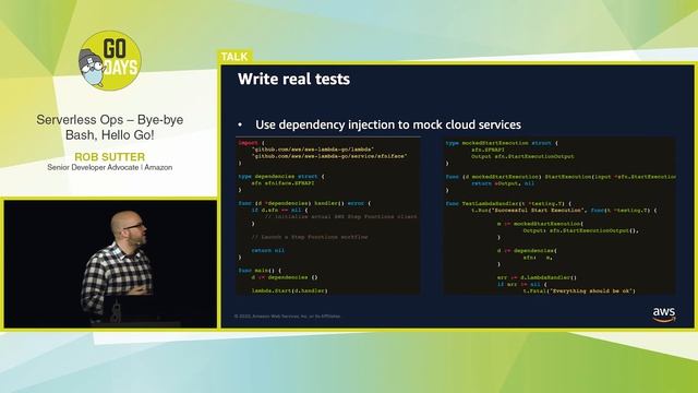Serverless Ops – Bye-bye Bash, Hello Go! | Rob Sutter смотреть онлайн