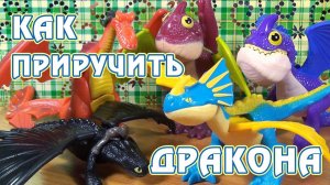 Обзор игрушек из Happy Meal "Как приручить дракона 2"