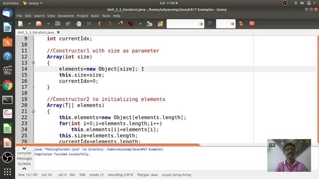 Dr.SSN Java Programming-Iterable Iterator Unit 5 Lec#6 смотреть онлайн