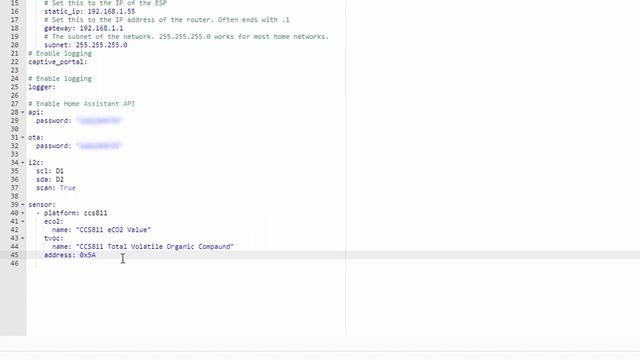 Home Assistant How To - eCO2 and VOC ccs811 sensor смотреть онлайн