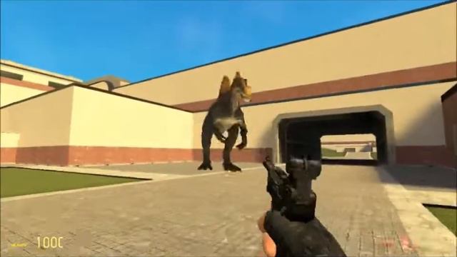 Garry's mod Dinosaur on the loose смотреть онлайн