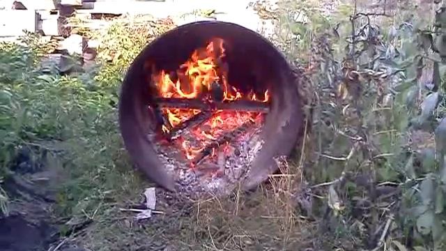 Костер в бочке смотреть онлайн