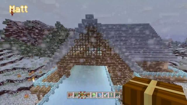 Let's Play Minecraft - Episode 291 - A Very Slippery Christmas смотреть онлайн