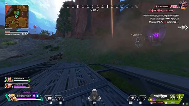 Bloodhound 20 KILLS BOMB After Dark AMAZING Apex Legends Gameplay Season 18 смотреть онлайн