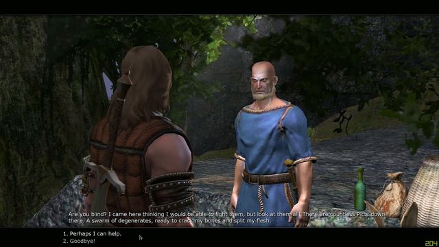 Age of Conan Unchained - Part 4 (Tortage - Underhalls, Acheronian Ruins, Quesado) Game Movie смотреть онлайн