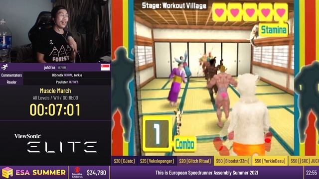 Muscle March [All Levels] by juh0rse - #ESASummer21 смотреть онлайн