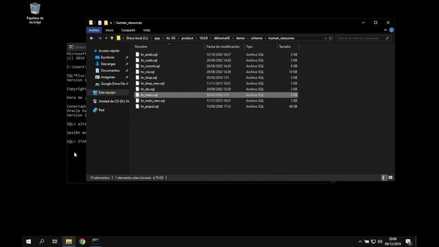 Crear esquema de ejemplo HR en Oracle Database 18c смотреть онлайн