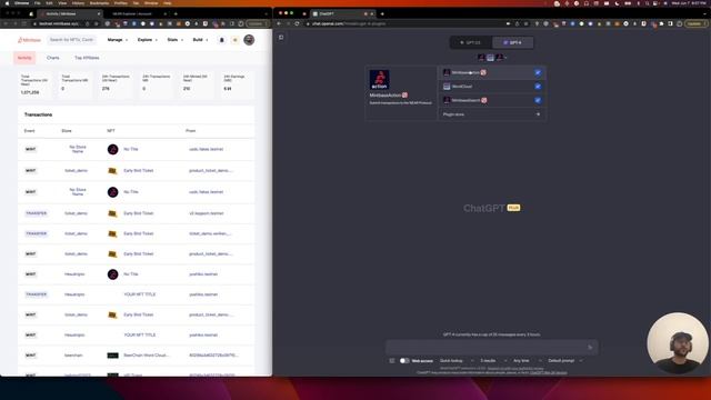 Mintbase Chat GPT + Meta Transaction Demo ? смотреть онлайн