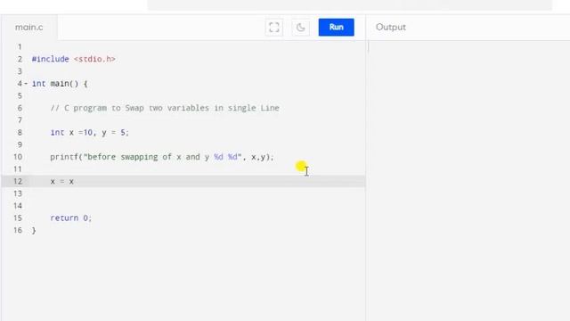 Swap two numbers using XOR | Swap two variables in one Line in C programming смотреть онлайн