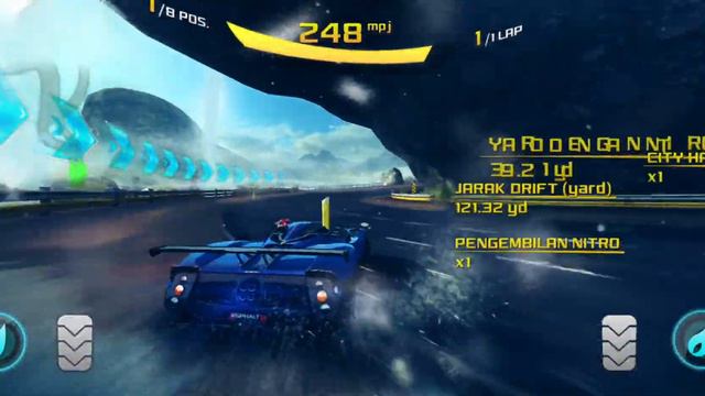 Asphalt 8 - Iceland/Infected - Pagani Zonda HP Barchetta (Class B) смотреть онлайн