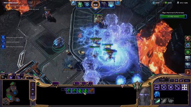 STARCRAFT 2 COOP MUTATION: HARD TARGET | VORAZUN & ARTANIS смотреть онлайн