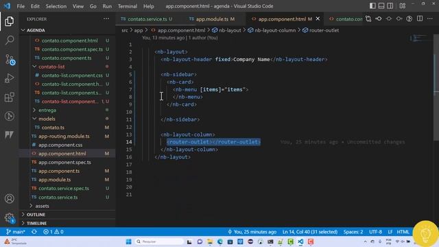 Angular - Menus e Rotas смотреть онлайн