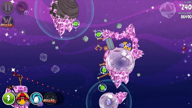 Jugando Angry birds Space parte 1 смотреть онлайн