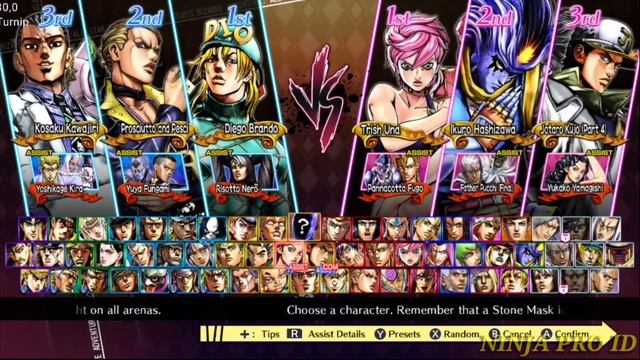 Jojo's Bizarre Adventure All Star Battle R - Settings + Update DLC | Nintendo Switch | Yuzu Android смотреть онлайн
