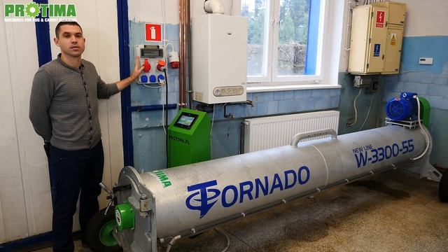 Установка и первый пуск центрифуги для отжима ковров смотреть онлайн