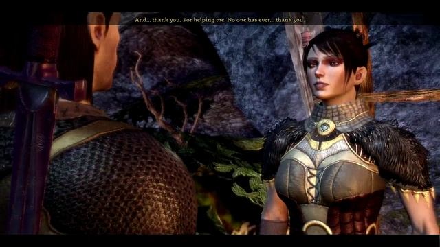 Dragon Age Origins Morrigan Restored Scene #2 - Flaming knives variant смотреть онлайн