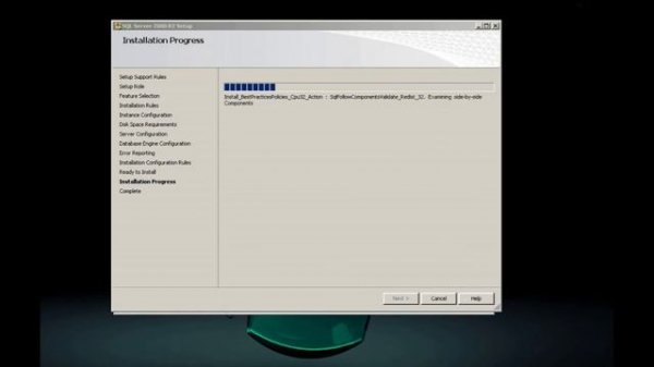 Как установить базу данных Microsoft SQL Server