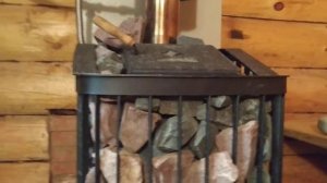 Печь Варвара терма каменка панорама с удлиненной топкой