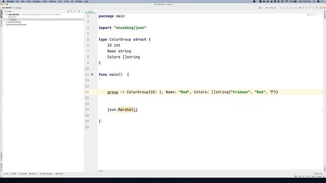 Learn how to handle JSON MARSHAL using Golang - PART 33 смотреть онлайн