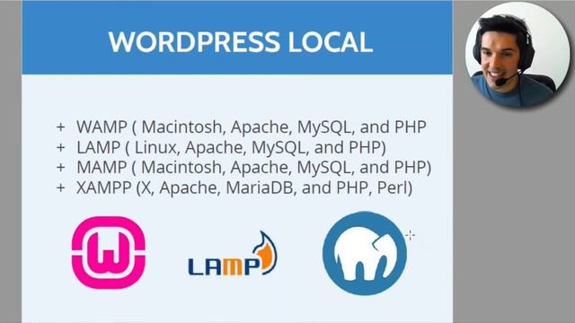 Instalación local de WordPress смотреть онлайн