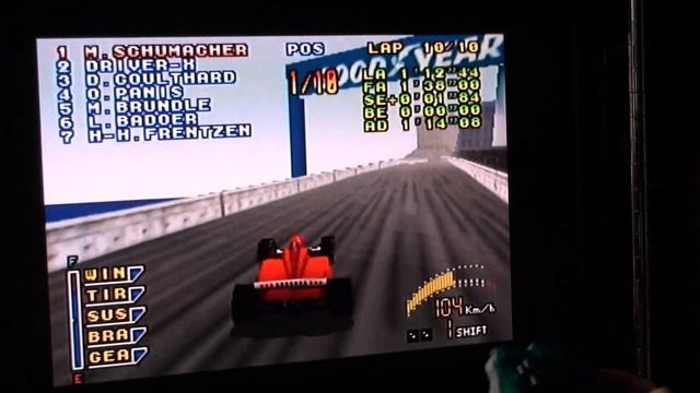 F1 POLEPOSITION 64 Ferrari F310 Monaco смотреть онлайн