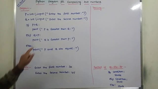 PROGRAM-17: PYTHON PROGRAM FOR COMPARING TWO NUMBERS | COMPARING TWO NUMBERS USING PYTHON | смотреть онлайн