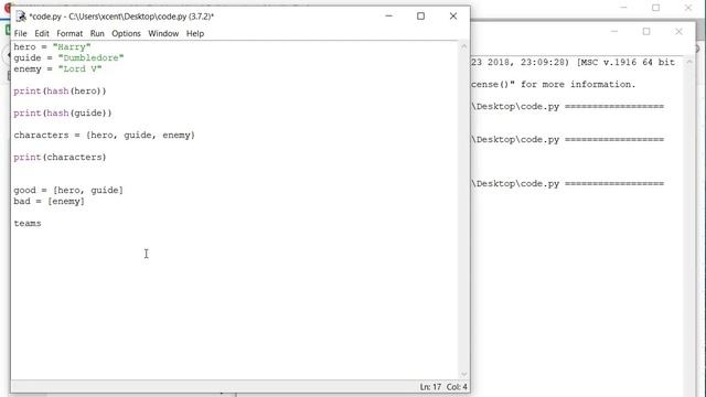 What's a Sets in Python? A Simple Definition with Harry Potter Example смотреть онлайн