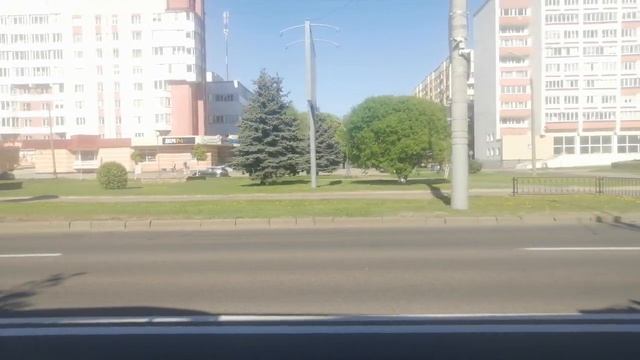 Поездка на троллейбусе БКМ-32100D №1856 по маршруту 26 ( пос. Новая Жизнь - Вокзал) смотреть онлайн