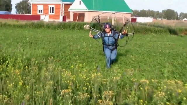 Набережные Челны параплан Viper 2-26 + VENTOR 125 Extreme paramotor. смотреть онлайн