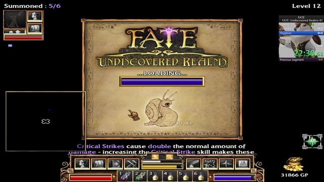 [Speedrun] FATE Undiscovered Realms Page% in 43:53 смотреть онлайн