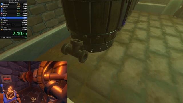 We Were Here Together Speedrun - any% glitchless - 15:07.08 смотреть онлайн