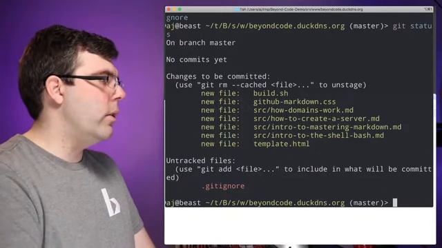 Beyond Code Live 013 How to Backup our Website with Git смотреть онлайн