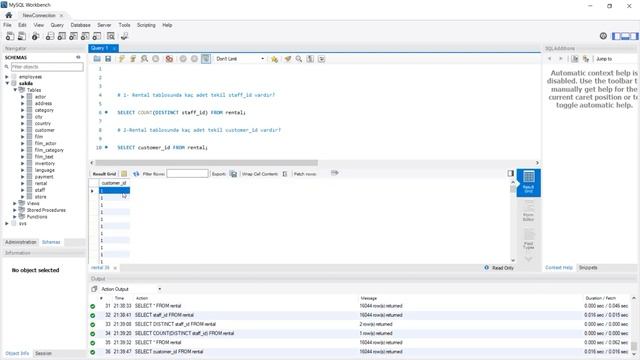 MySQL - Select Distinct - Alıştırma смотреть онлайн