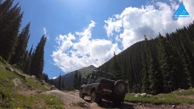 JEEPING in KYRGYZSTAN ??(Dangerous?!) смотреть онлайн