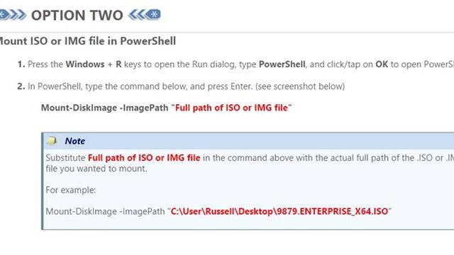 How to Mount or Unmount ISO and IMG Files in Windows 10 смотреть онлайн