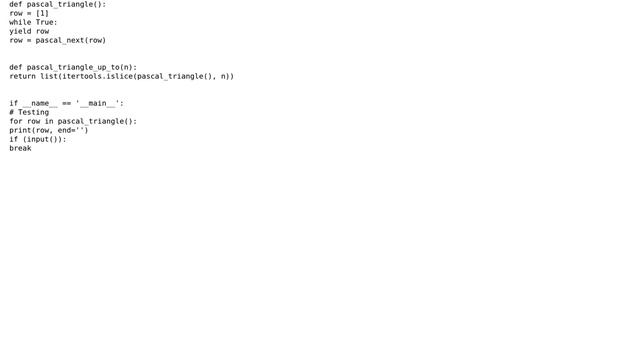 Code Review: Pascal's Triangle Generator in Python (4 Solutions!!) смотреть онлайн
